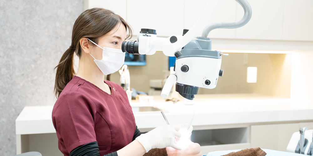 高槻市でマイクロスコープ精密治療