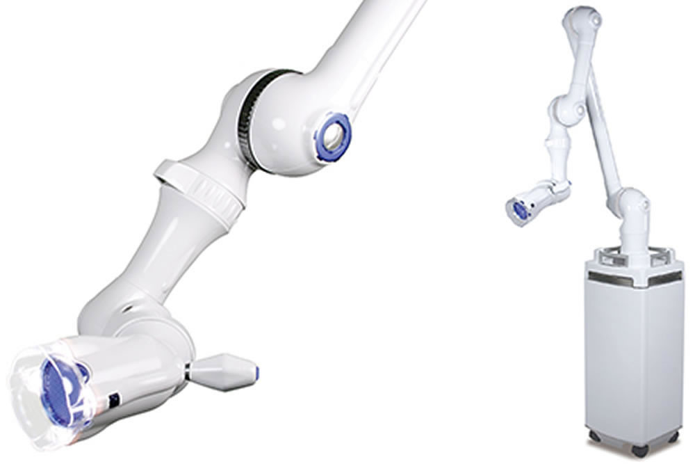 口腔外バキュームによる感染物質の飛散防止