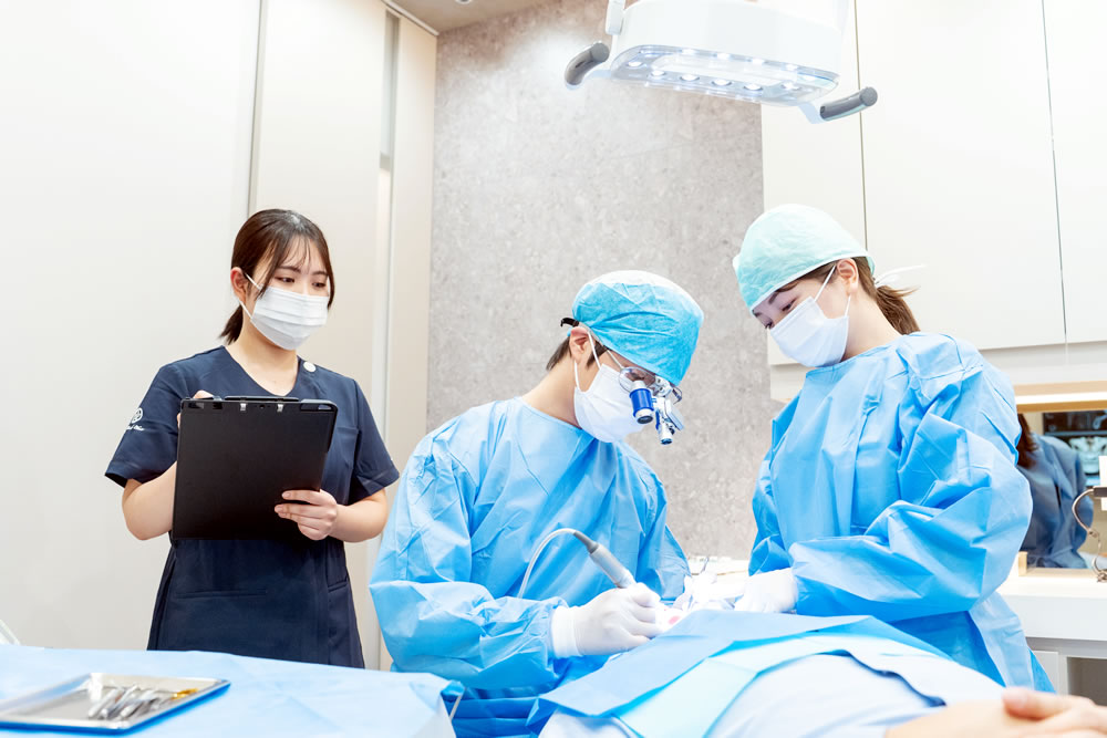 計画的に精密な歯科治療が可能