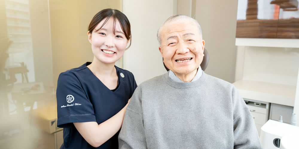 高槻市でよく噛める・痛みが少ない精密な入れ歯