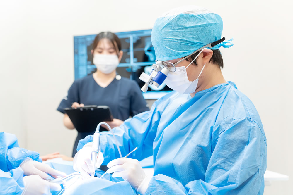 痛みに配慮したスムーズな抜歯